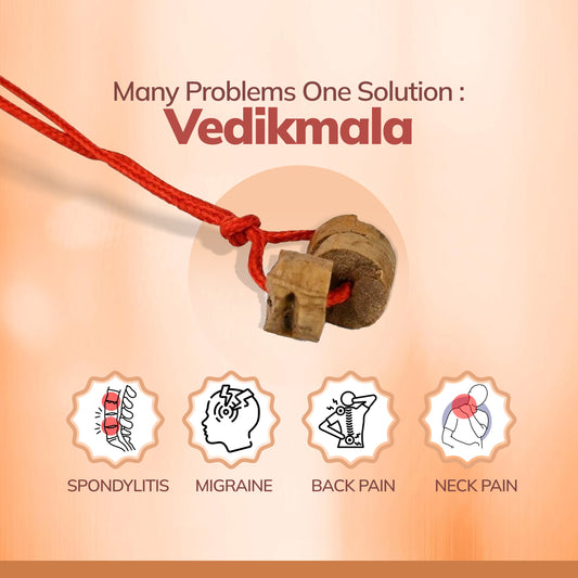 Vedik Mala Pure Herb for ( Cervical Pain , Maigrane , Neck Pain, Shoulder Pain, Back Pain  , Spondylitis )